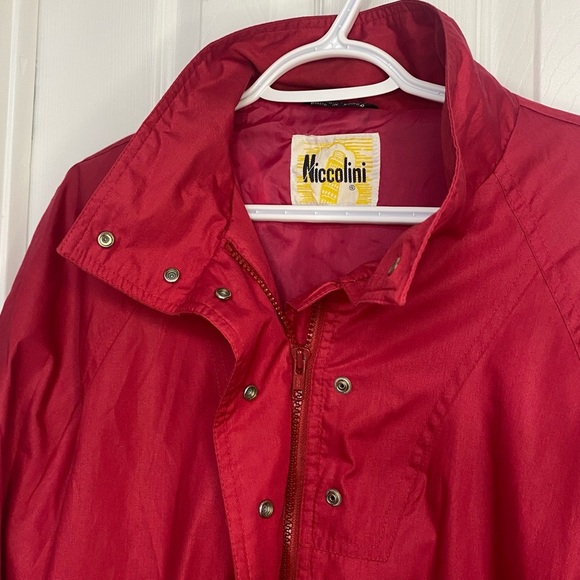 Vintage Niccolini red bomber jacket (size 11/12) - Picture 3 of 10